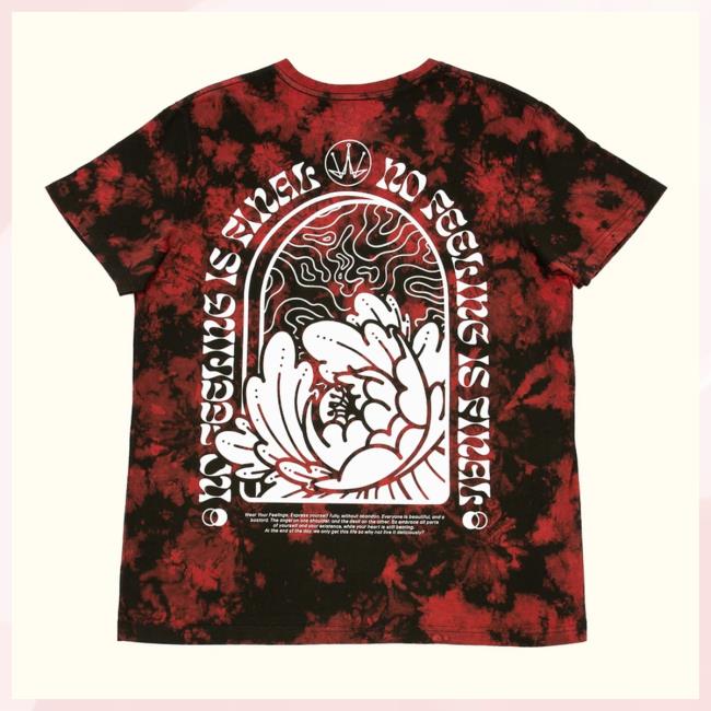 Beautiful Bastard No Feeling Is Final Tie Dye Shirt Beautiful Bastard No Feeling Is Final Tie Dye Tee
