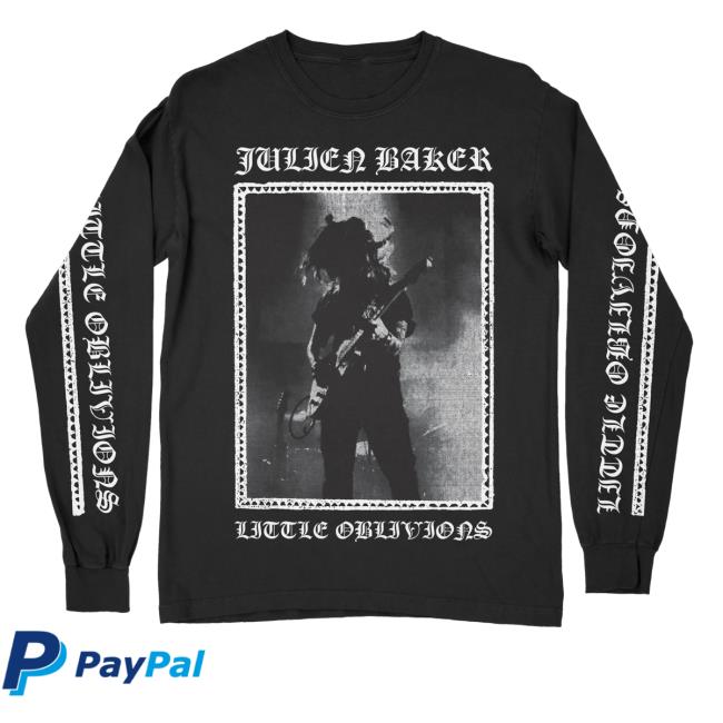 Official Julien Baker Merch Julien Baker Black Metal Hoodies