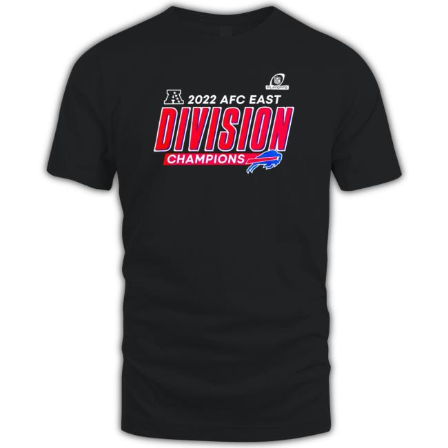 Official Funny buffalo Bills 2022 AFC East Division Champions Hoodies Funny buffalo Bills 2022 AFC East Division Champions T-Shirt