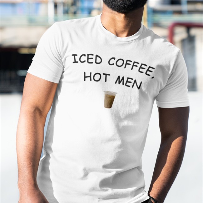 Iced Coffee Hot Men Long Sleeve T Shirt Austin Yeahabsolutelyy Iced Coffee Hot Men Hoodie Austin Yeahabsolutelyy
