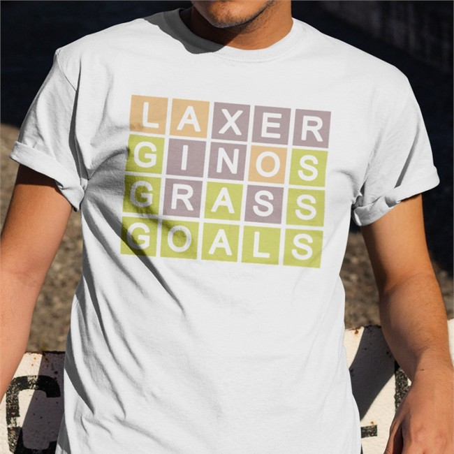 Laxer Ginos Grass Goals Shirt Redwoods Lacrosse Club Nakeie Montgomery Nakeie Montgomery Laxer Ginos Grass Goals T-Shirt Redwoods Lacrosse Club