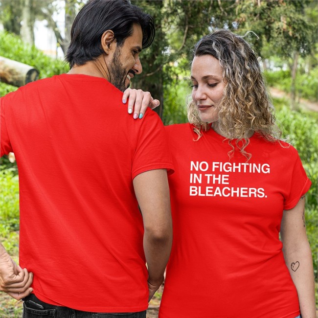 No Fighting In The Bleachers Long Sleeve T Shirt Obvious Shirts No Fighting In The Bleachers Shirt Obvious Shirts Merch Royal