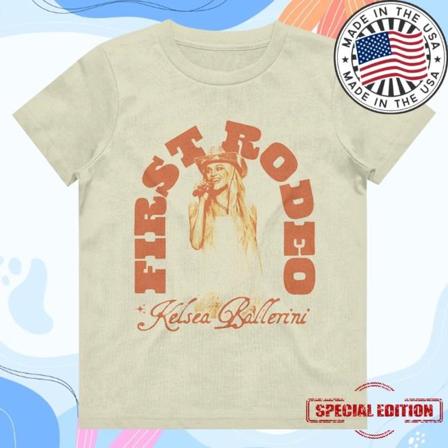 Kelsea Ballerini Tour Merch First Rodeo Kids Shirt