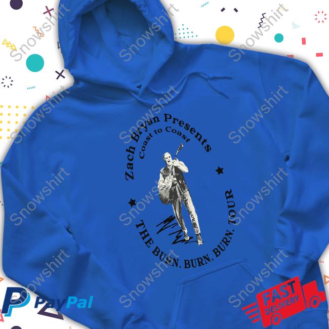 Zach Bryan Burn Burn Burn Tour Merch Zach Bryan Shop Coast To Coast Sweatshirt