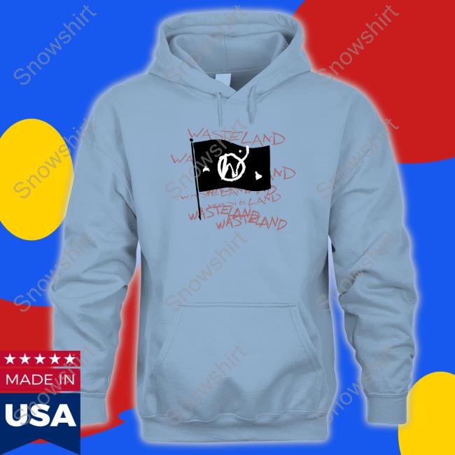 Brent Faiyaz Wasteland Black Flag Shirt Brent Faiyaz Wasteland Black Flag Hoodie
