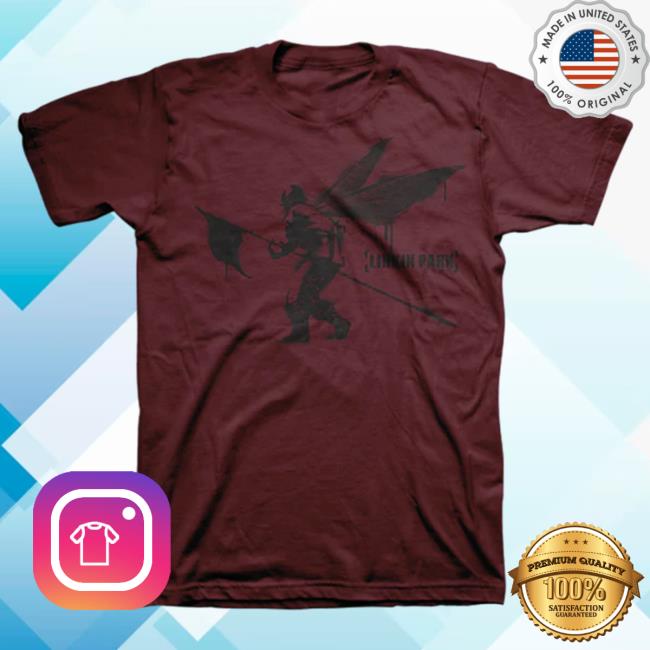 Official Linkin Park Merch Store Hybrid Theory Sidestreetsoldier Burgundy Shirt 2023 LinkinPark Apparel Clothing Shop