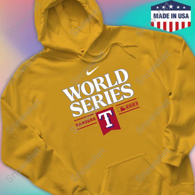 Rangers World Series Long Sleeve Tee Rangers World Series T-Shirt