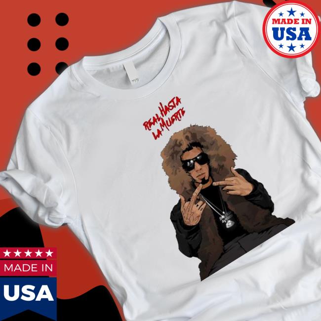 Official Real Hasta La Muerte Cartoon Art Anuel Aa Hoodies Real Hasta La Muerte Cartoon Art Anuel Aa Long Sleeve T Shirt