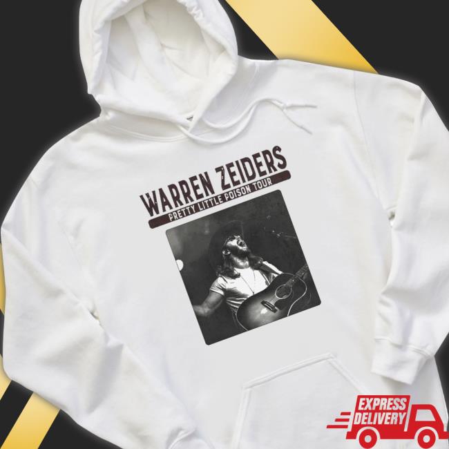 Official Pretty Little Poison Tour Warren Zeiders TShirts Official Pretty Little Poison Tour Warren Zeiders Tee