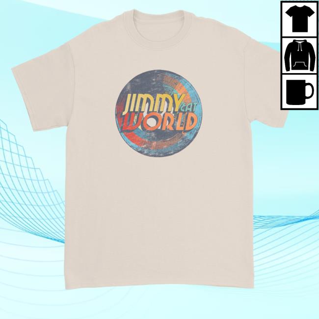 Jimmy Eat World Merch Vintage Record Logo Hoodies