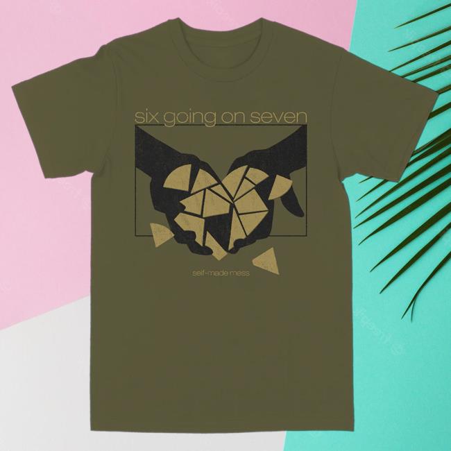 Official Death Wish Store Deathwish Inc Six Going On Seven Self-Made Mess Military Green Shirts Deathwishinc