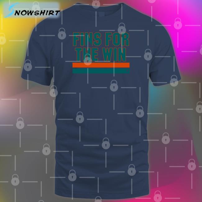 Fins For The Win Tee Shirt Breakingt Merch