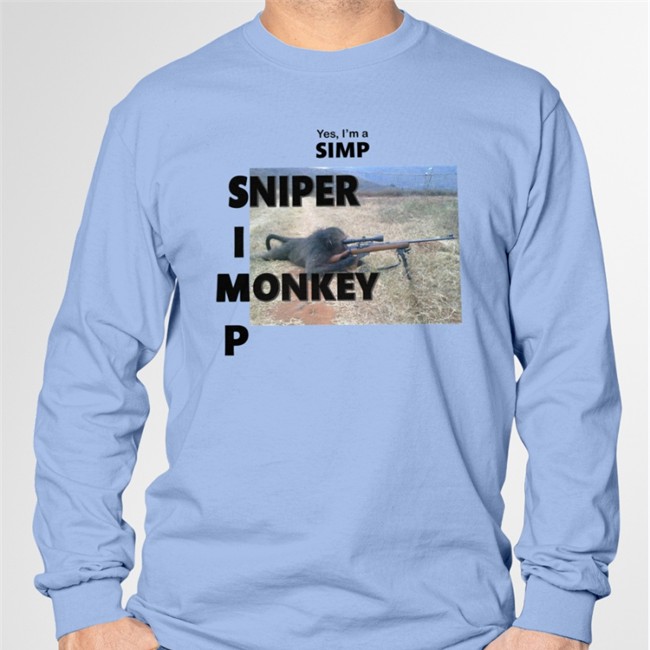 Shirts That Go Hard Yes I'm A Simp Sniper I Monkey P Shirt Shirts That Go Hard Yes I'm A Simp Sniper I Monkey P Sweatshirt