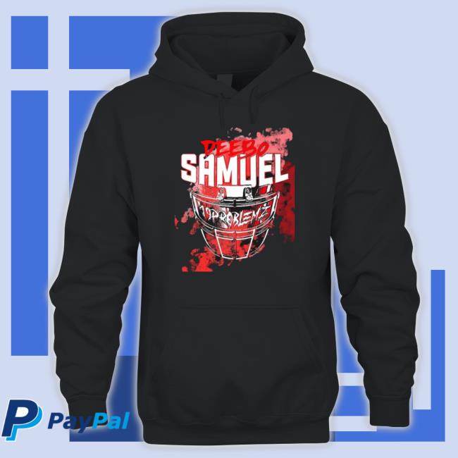 19 Problem Deebo Samuel Baseball Helmet Painting Tee