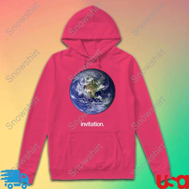 F1 Earth Invitation Shirt F1 Race Earth Invitation Shirt