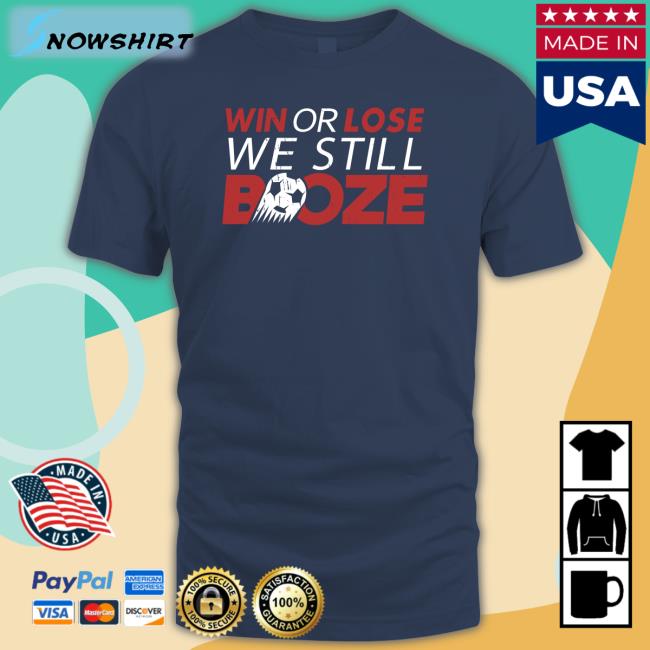 Barstool Sports Win Or Lose We Still Boze Hooded Sweatshirt Navy