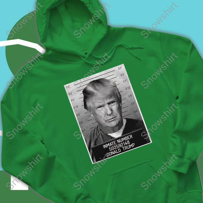 Barstool Sports Merch Inmate Number 502592148 Donald Trump Hoodie Barstool Sports Merch Inmate Number 502592148 Donald Trump Sweatshirt