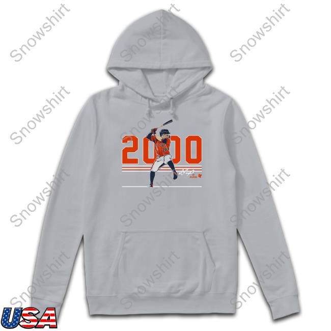 Official Breakingt Merch Jose Altuve 2000 Hits Shirt Jose Altuve 2000 Hits Shirt