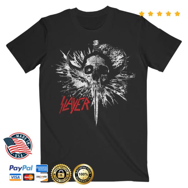 Slayer Clothing Store Shop Merch Death Dagger Tee