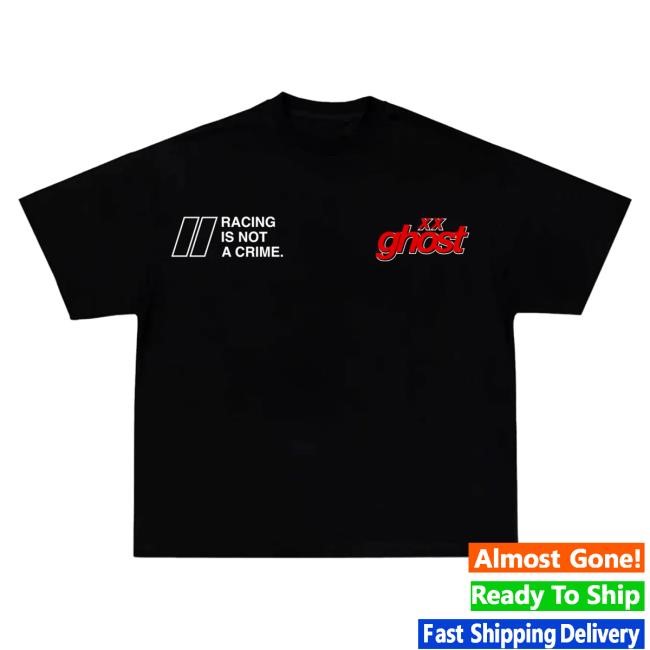 Official Ghost Racing Merch Store Ghst Red Shirts - Black Official Ghost Racing Merch Ghst Red Top Shirt - Black