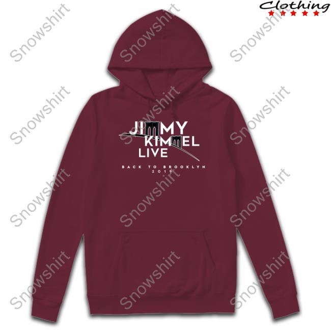 Jimmy Kimmel Live Sweatshirt Andrea Botez Jimmy Kimmel Live Back Too Brooklyn Shirts