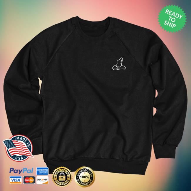 Official Atwwd Merch And Thats Why We Drink Merch Witch’S Hat Logo Hoody (Black)