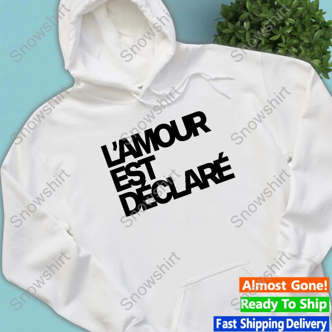 L'amour Est Declare T Shirt Official Ahmet Erozan Seçil Erzan Zadig & Voltaire Merch L'amour Est Declare Shirts