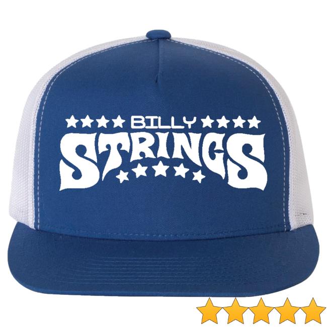 Official Billy Strings Merch Store Shop Billy Strings Blue Stars Cap