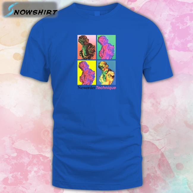 Neworder Technique Hoodie Shirt White Chris Hawkins Chris Hawkins Chrishawkins Neworder Technique Shirt