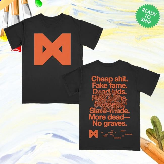 Official Hello Merch The Armed Fake Fame T Shirt HelloMerch