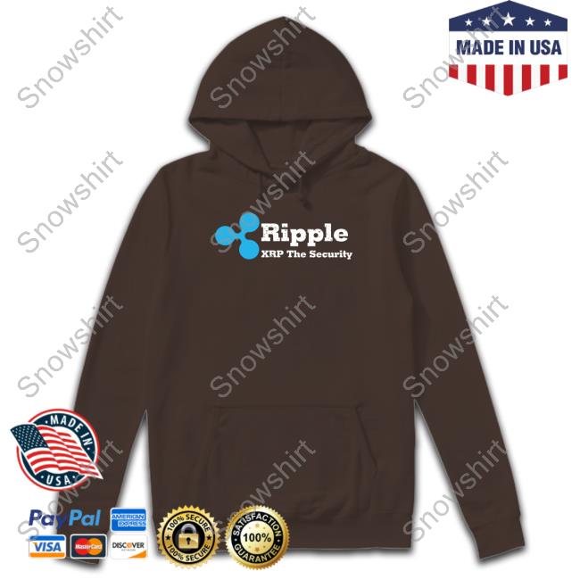 Ripple Xrp The Security Shirt Official Ripple Xrp The Security Hoodie