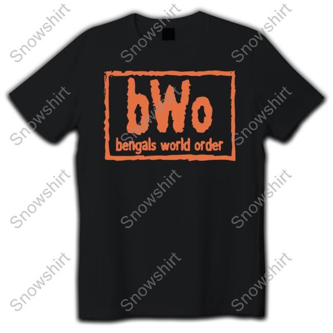 BWO Bengals World Order T Shirt
