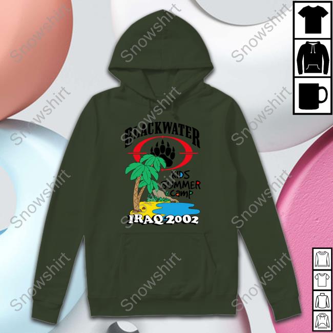 Kids Summer Camp Black Water Shirt Kids Summer Camp Shirts
