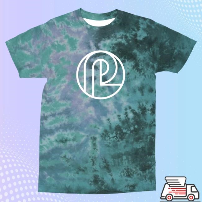 Official Pretty Lights Merch Pretty Lights Badge Logo Hot Shirt (Tye Dye) PrettyLights