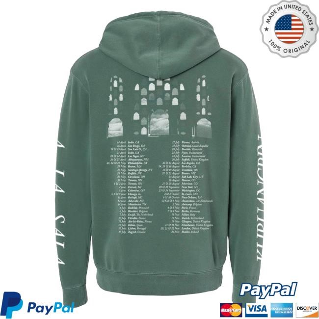 Khruangbin Green Archway Hoody