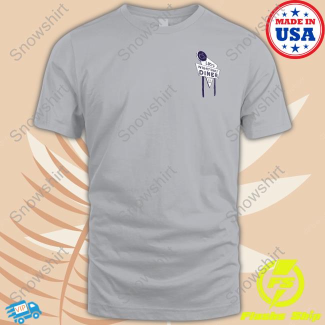 Official Lucy Dacus Merch Lucy's Night Shift Diner Long Sleeve Tee