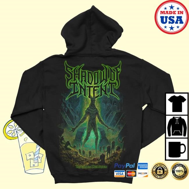 Official Indie Merch Store Shadow Of Intent "Imperium Delirium" Hooded Sweatshirt IndieMerchStore