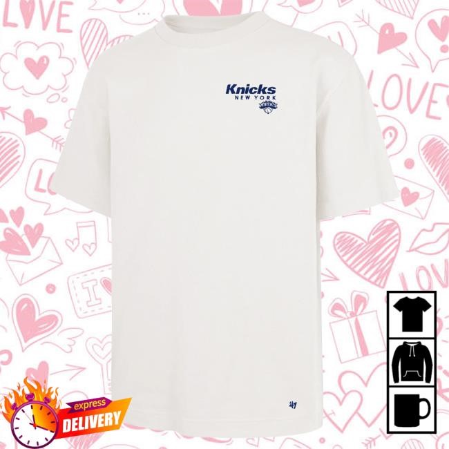 Official Madison Square Garden New York Knicks '47 Brand Knicks Sandstone Lateral Foundation Shirts MSG Shop