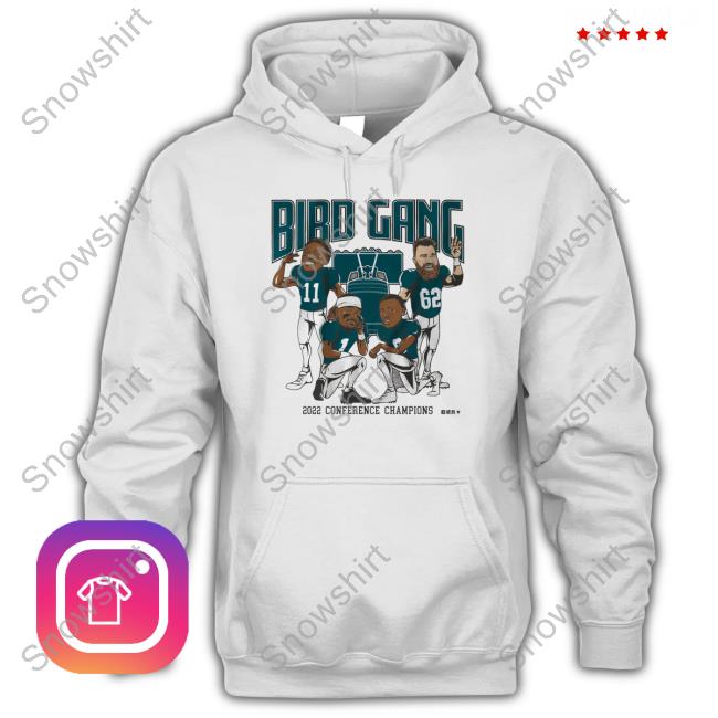 Bird Gang Conference Champions Caricatures T Shirt