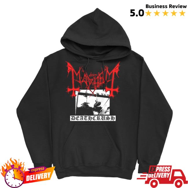 Official Mayhem Kings Road Deathcrush (Black) Pull Over Hoodie
