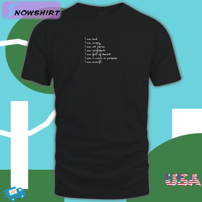 I Am Sad I Am Angry TShirts Gomezsversion