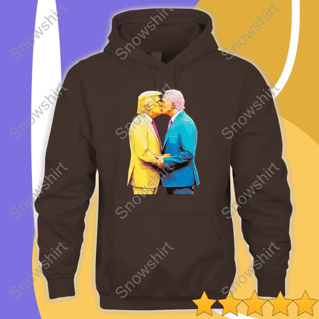 Official Biden And Trump Kissing T-Shirt Biden And Trump Kissing T Shirts