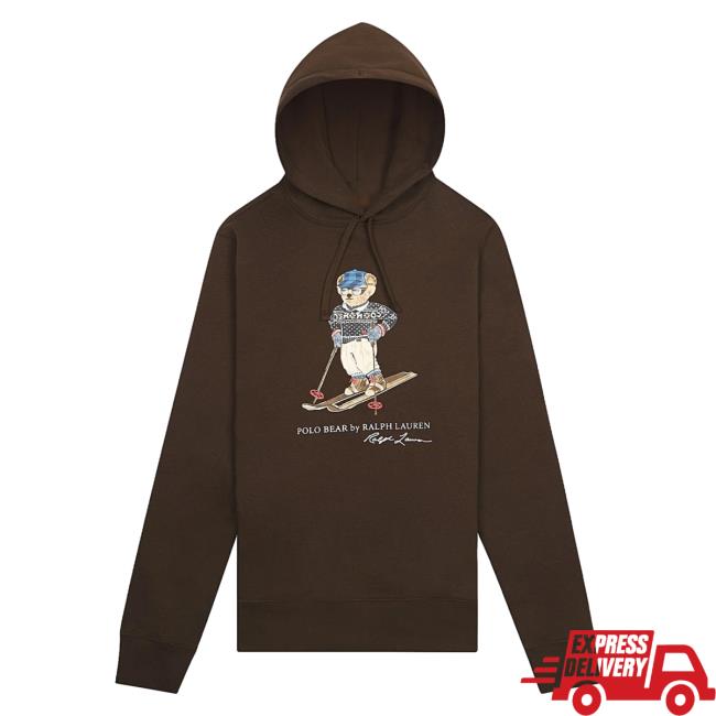 Official Hyde Park Clothing Capsule Nyc Merch Store Polo Ralph Lauren Skier Bear Pull Over Hoodie Capsulenyc