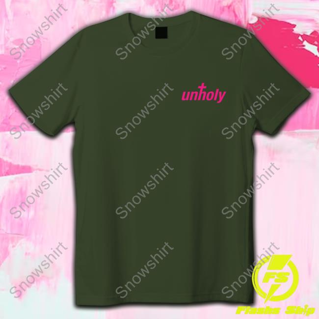 Official Sam Smith Shop Store Merch Sam Smith X Kim Petras - Black Unholy Shirt 2023 Official Sam Smith X Kim Petras - Black Unholy New Shirt