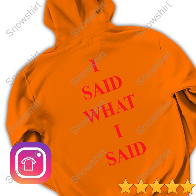 I Said What I Said Short-sleeved T-shirt Doja Cat Merch Grim Reaper Hoodie