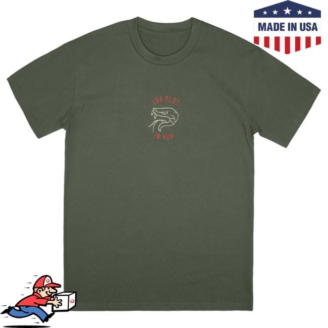 Official The Plot In You Clothing Store Merch Snake Head Olive Shirts