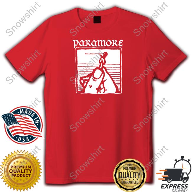 Paramore Your Opinion Burn Crewneck Sweatshirt