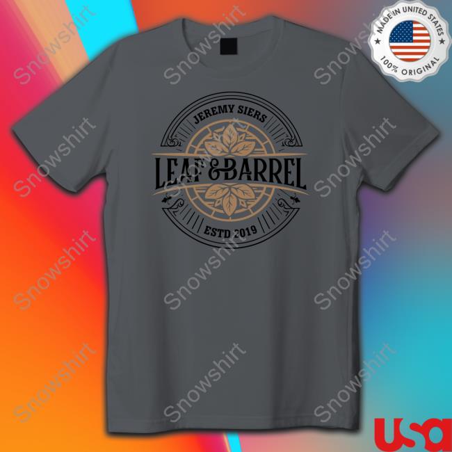 Jeremy Siers Merch Leaf And Barrel 2.0 Tank Jeremy Siers Merch Leaf And Barrel 2.0 Tank