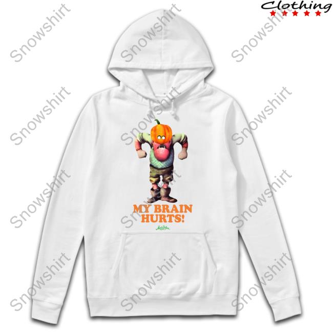Official Monty Python My Brain Hurts Gumby Halloween Long Sleeve Tee