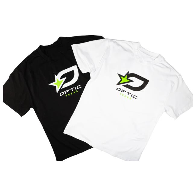 Official Optic Gaming Merch Store Optic Gaming Heavy Weight Tees - White Optic Gaming Apparel Clothing Shop OpticGaming